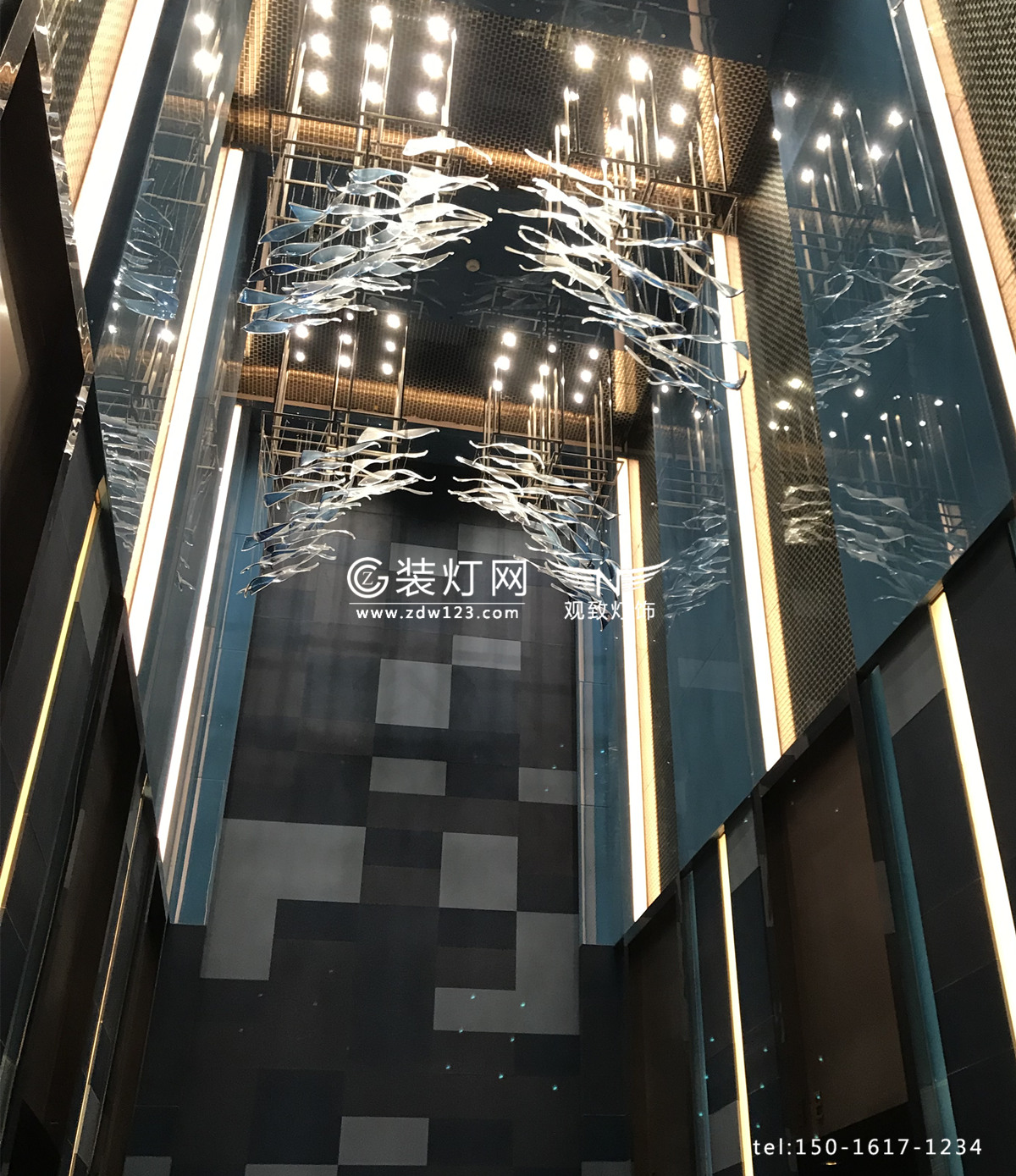 水晶灯清洗后照片