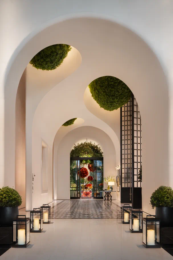 观致灯饰洗灯现场